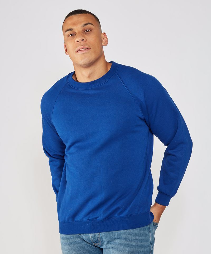 Maddins MD01M Coloursure sweatshirt Blank Plain Sweater RALA