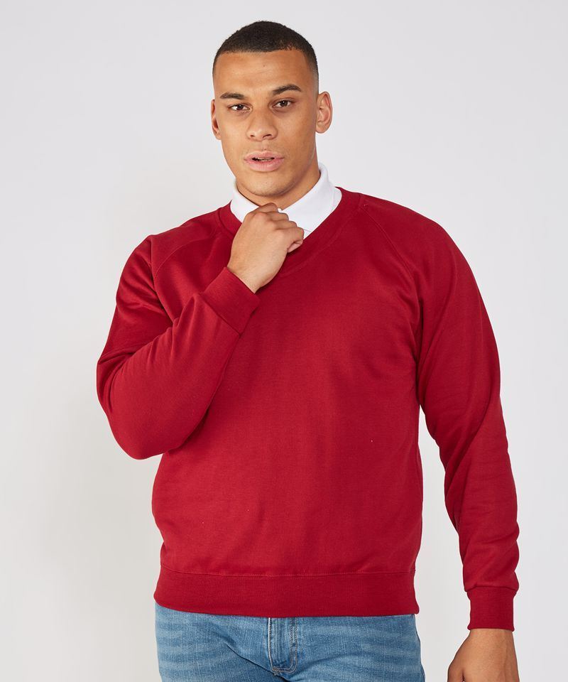 Coloursure™ v-neck sweatshirt | MD02M